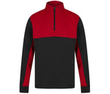 FINDEN HALES ADULTS' 1/4 ZIP TRACKSUIT TOP