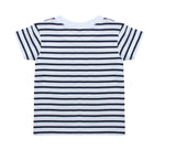 LARKWOOD KIDS STRIPED CREW NECK T SHIRT