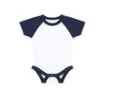 LARKWOOD ESSENTIAL SHORT SLEEVE BASEBALL BODYSUIT