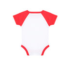 LARKWOOD ESSENTIAL SHORT SLEEVED BASEBALL BODYSUIT