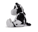 MUMBLES ZIPPPIE BLACK AND WHITE COW