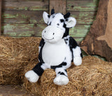 MUMBLES ZIPPPIE BLACK AND WHITE COW