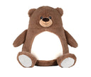 MUMBLES ZIPPIE BROWN BEAR