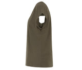 NEW MORNING STUDIOS Ladies Regular Extended Shoulder Tee