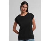 NEW MORNING STUDIOS Ladies Regular Extended Shoulder Tee
