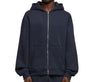 NEW MORNING STUDIOS Oversized Zip Hoody