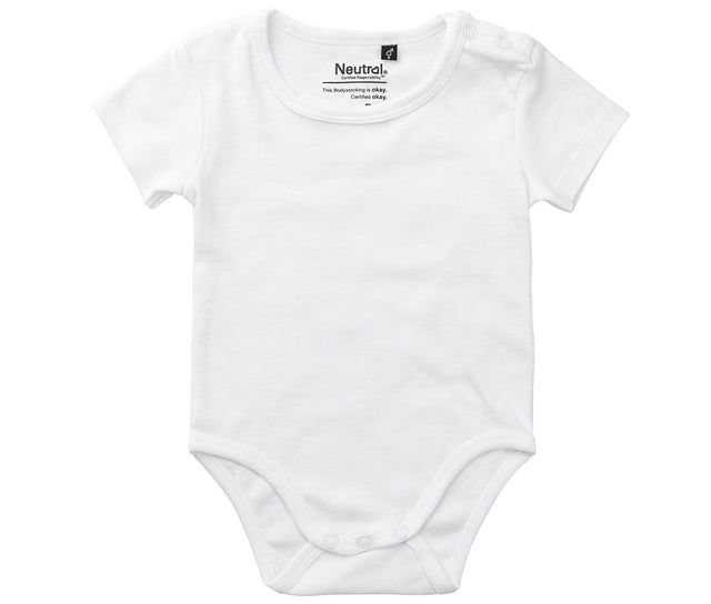 BABIES SHORT SLEEVE BODYSTOCKINGS