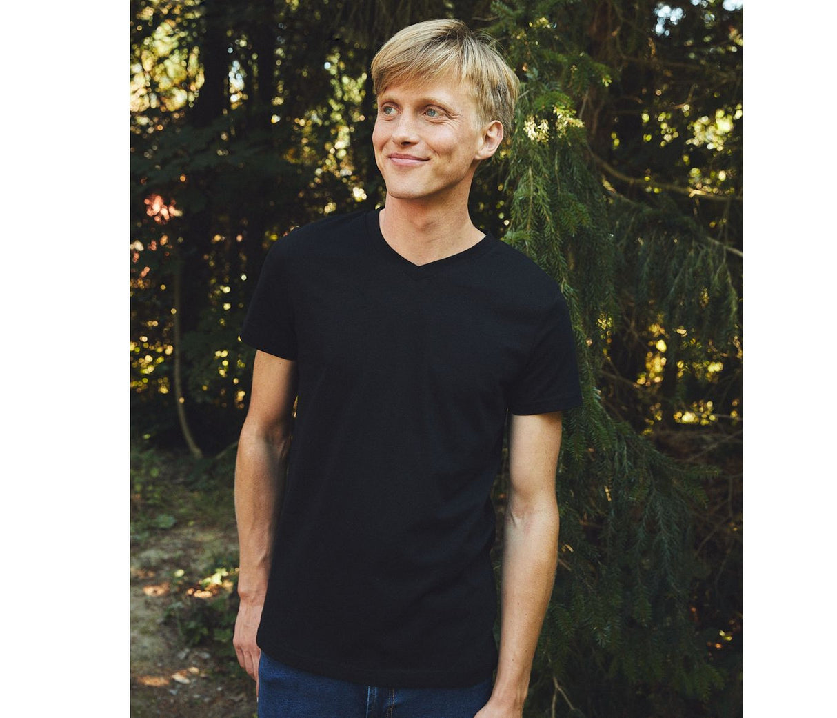 NEUTRAL MENS V-NECK T-SHIRT