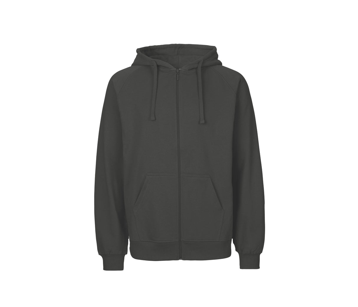NEUTRAL MENS HOODIE WITH ZIP
