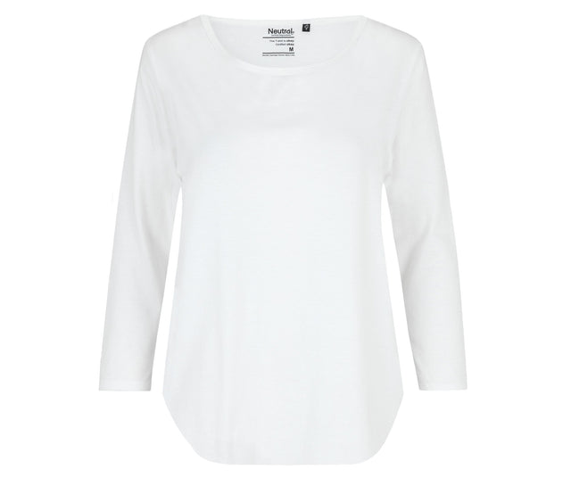 LADIES THREE QUARTER SLEEVE T-SHIRT