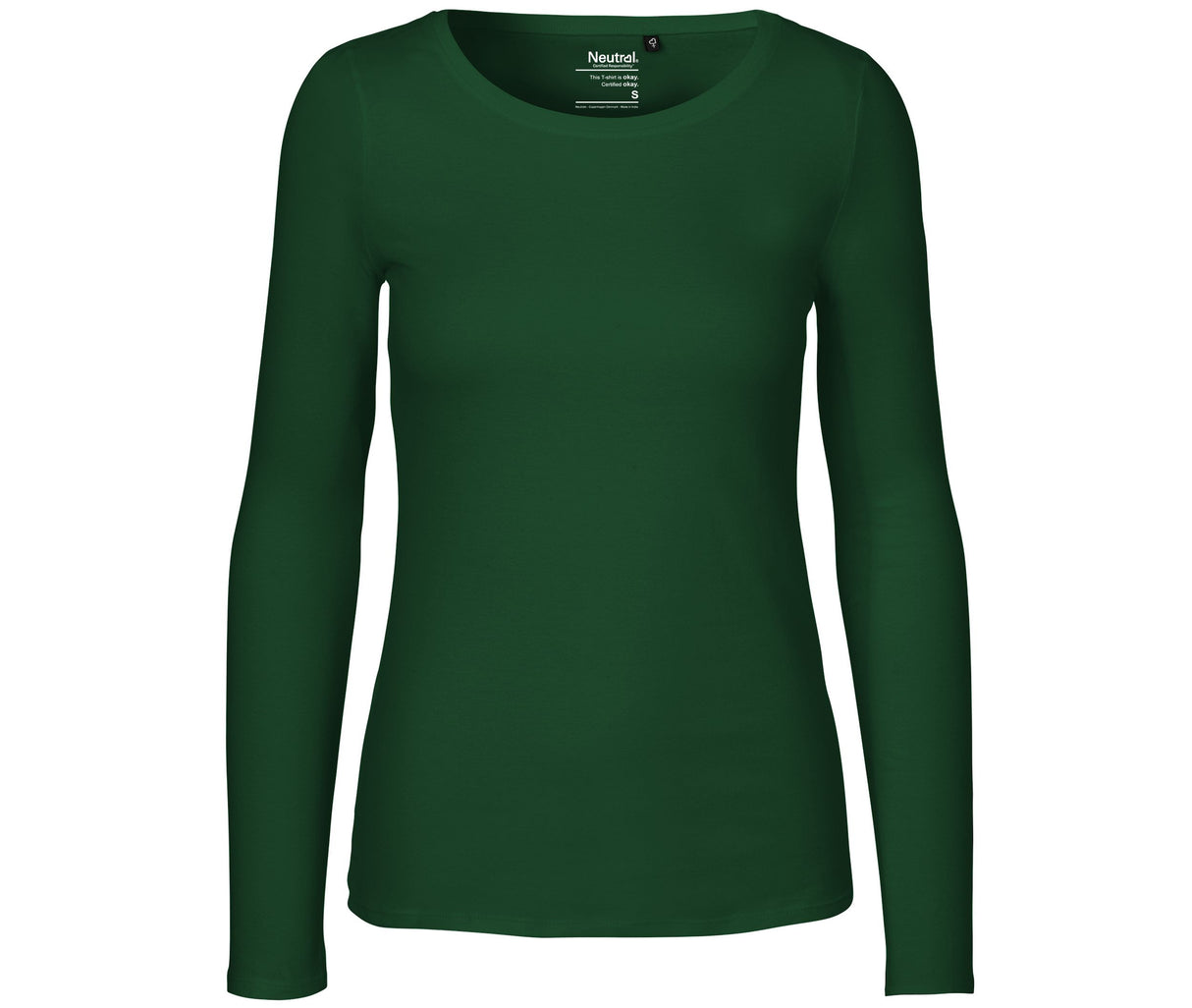 NEUTRAL LADIES LONG SLEEVE TEE-SHIRT