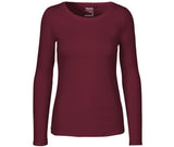 NEUTRAL LADIES LONG SLEEVE TEE-SHIRT