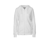 NEUTRAL LADIES HOODIE WITH ZIP