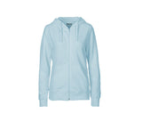 NEUTRAL LADIES HOODIE WITH ZIP