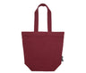 NEUTRAL SHOPPING BAG WITH ZIPPER