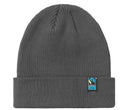 NEUTRAL MIXED KNIT BEANIE