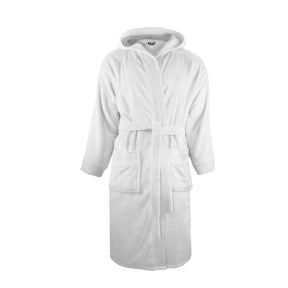 BATHROBE HOODED