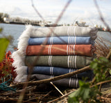 THE ONE TOWELLING RECYCLED HAMAM TOWEL