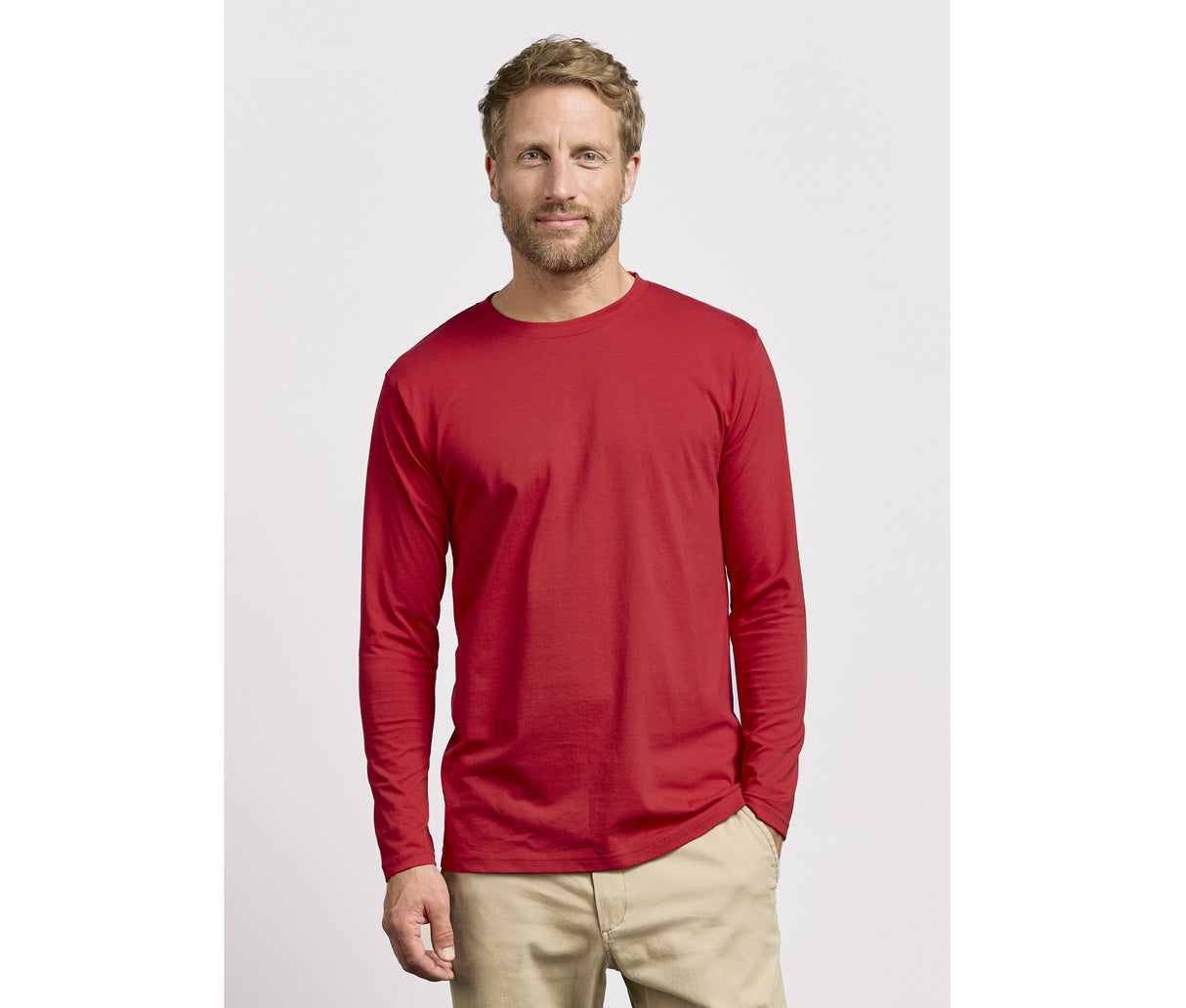 PROMODORO MEN’S LONG SLEEVE PREMIUM-T