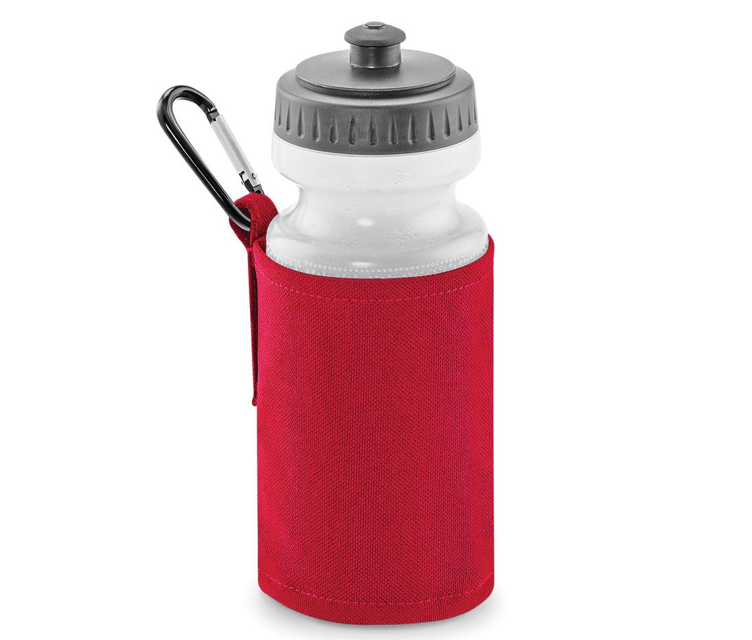 QUADRA WATER BOTTLE AND HOLDER