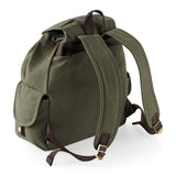 QUADRA VINTAGE CANVAS BACKPACK