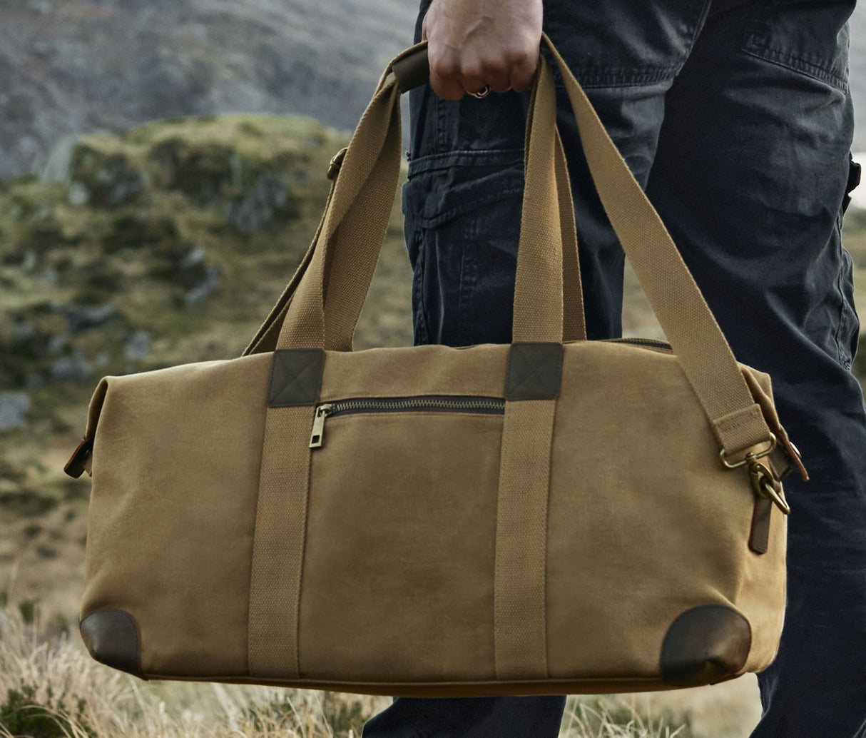 QUADRA HERITAGE WAXED CANVAS HOLDALL