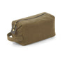 QUADRA HERITAGE WAXED CANVAS WASH BAG