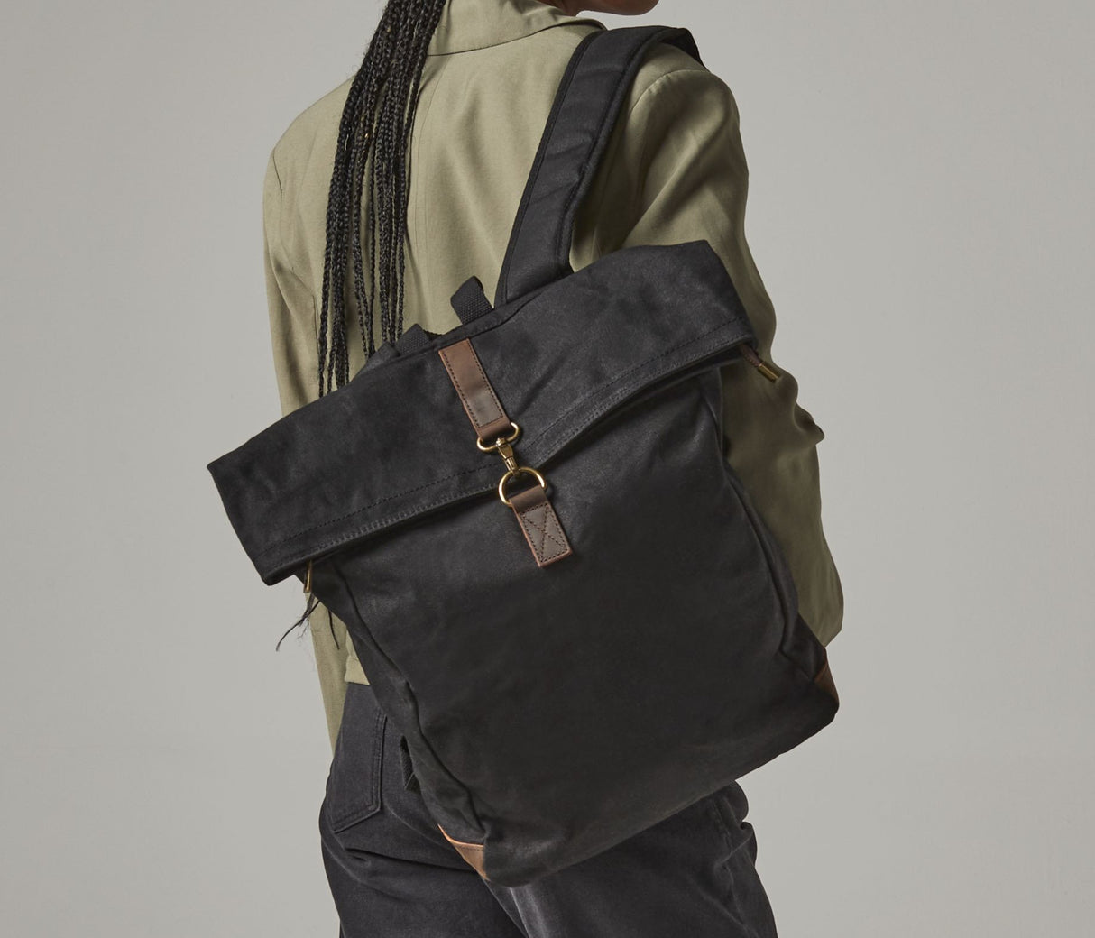 QUADRA HERITAGE WAXED CANVAS BACKPACK