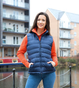 RESULT WOMENS ICE BIRD PADDED GILET