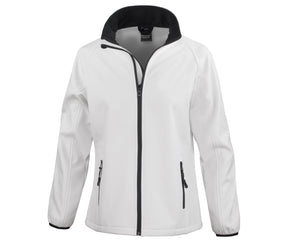 WOMENS PRINTABLE SOFTSHELL JACKET