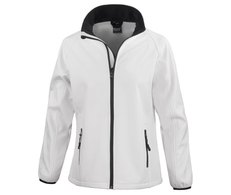 WOMENS PRINTABLE SOFTSHELL JACKET