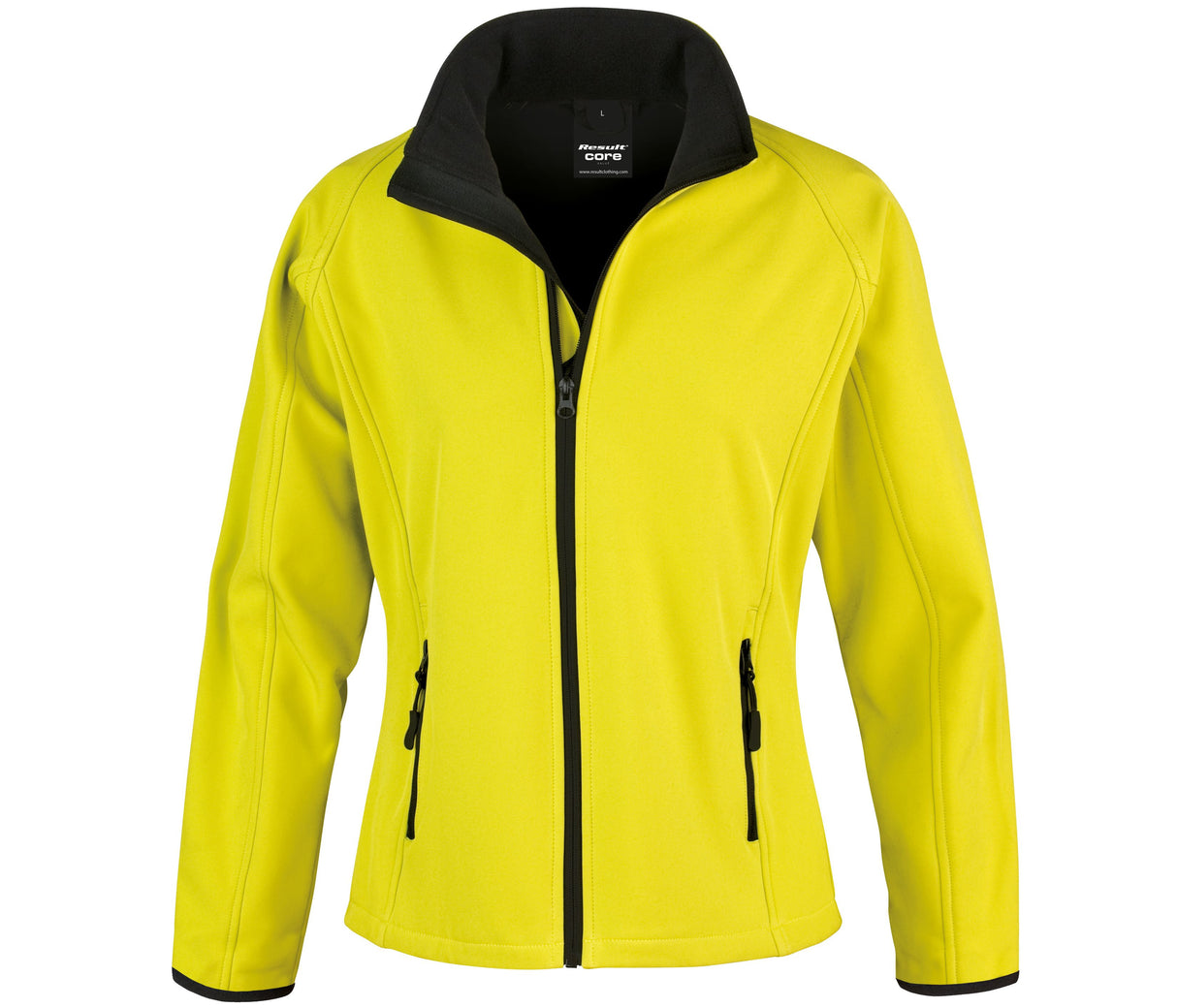 RESULT WOMENS PRINTABLE SOFTSHELL JACKET
