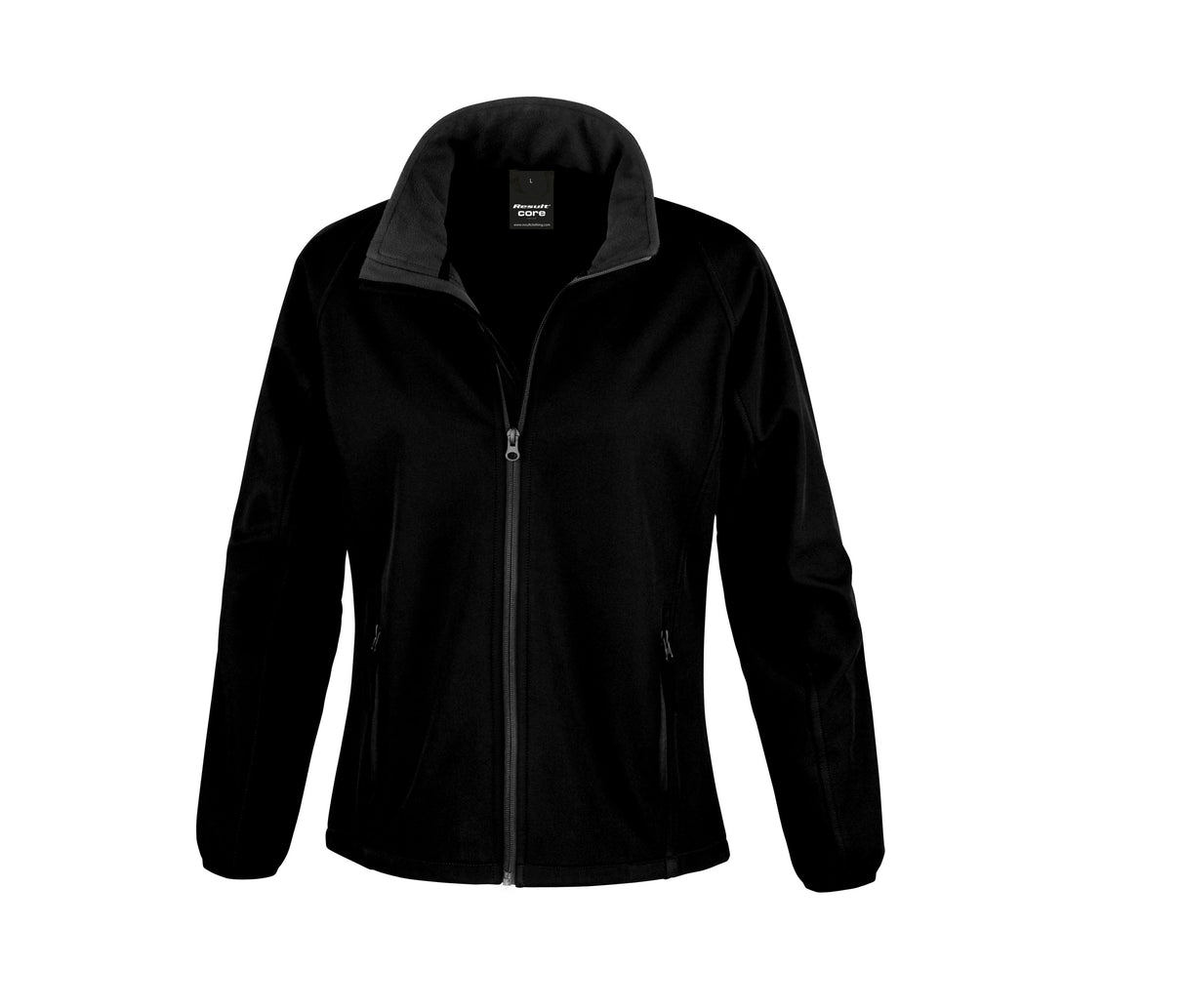 RESULT WOMENS PRINTABLE SOFTSHELL JACKET
