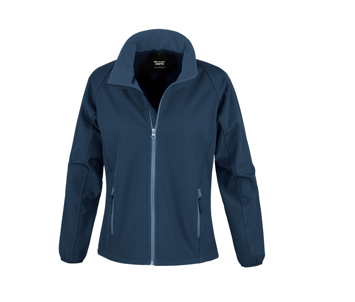 RESULT WOMENS PRINTABLE SOFTSHELL JACKET