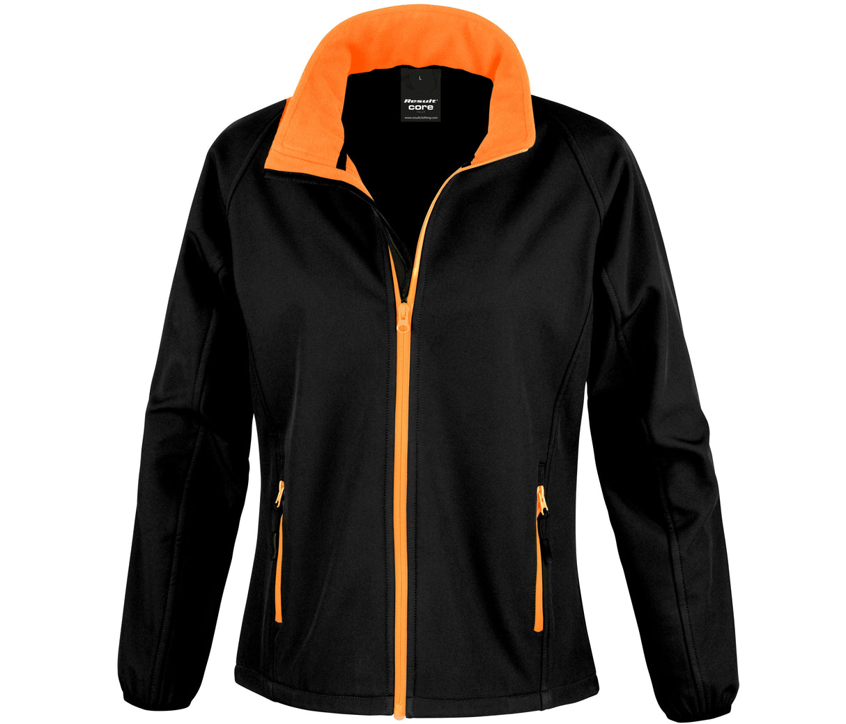 RESULT WOMENS PRINTABLE SOFTSHELL JACKET