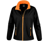 RESULT WOMENS PRINTABLE SOFTSHELL JACKET