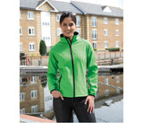 RESULT WOMENS PRINTABLE SOFTSHELL JACKET