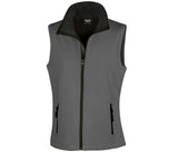 RESULT WOMENS PRINTABLE SOFTSHELL BODYWARMER