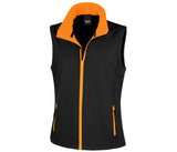 RESULT WOMENS PRINTABLE SOFTSHELL BODYWARMER