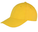RESULT MEMPHIS BRUSHED COTTON LOW PROFILE CAP