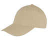 RESULT MEMPHIS BRUSHED COTTON LOW PROFILE CAP
