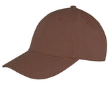 RESULT MEMPHIS BRUSHED COTTON LOW PROFILE CAP