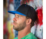 BRONX ORIGINAL FLAT PEAK SNAP BACK DUAL COLOR CAP