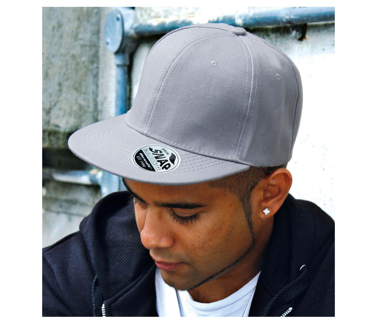 RESULT BRONX ORIGINAL FLAT PEAK SNAPBACK CAP