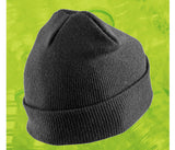 RESULT RECYCLED DOUBLE KNIT PRINTERS BEANIE
