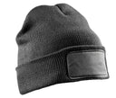 RESULT RECYCLED DOUBLE KNIT PRINTERS BEANIE