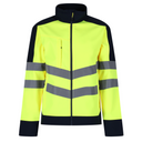 REGATTA HI-VIS PRO TWO-TONE 3-LAYER SOFTSHELL