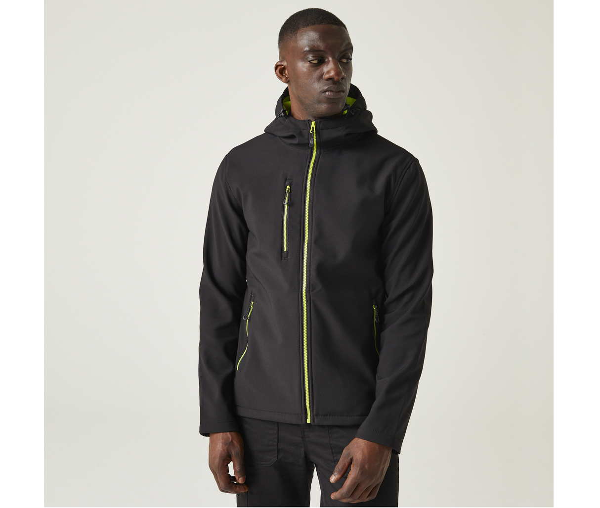 REGATTA NAVIGATE 2 LAYER HOODED SOFTSHELL JACKET
