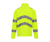 REGATTA HI-VIS PRO CONTRACT ABLAZE 2 LAYER SOFTSHELL JACKET (CLASS 3)