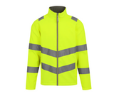 HI-VIS PRO CONTRACT ABLAZE 2 LAYER SOFTSHELL JACKET (CLASS 3)